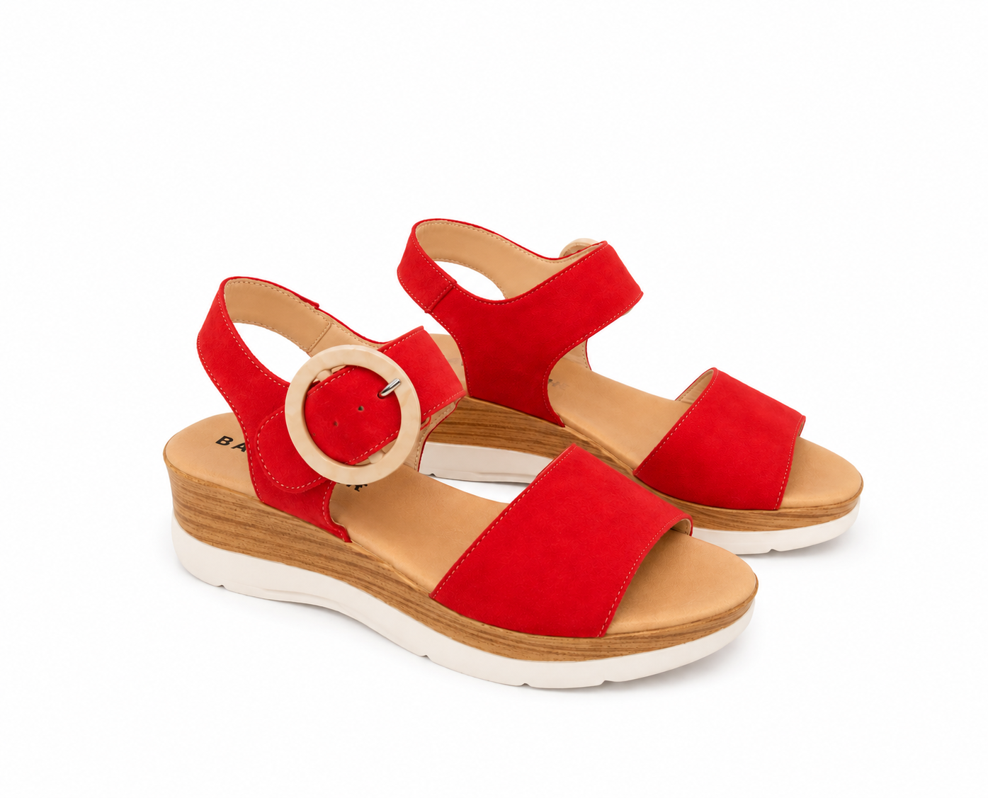40200 Nobuck Rojo